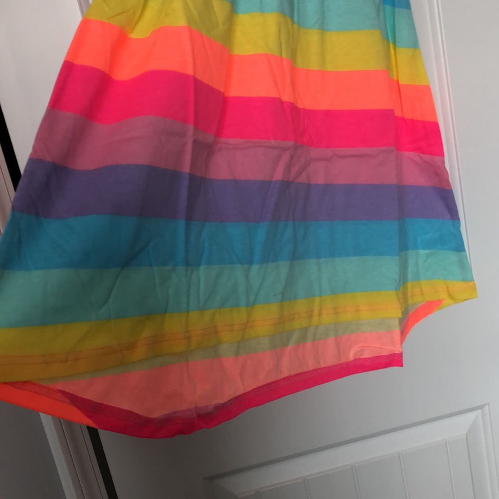 The Children's Place Dress Girls Size Large 10/12 Rainbow - Picture 4 of 8
